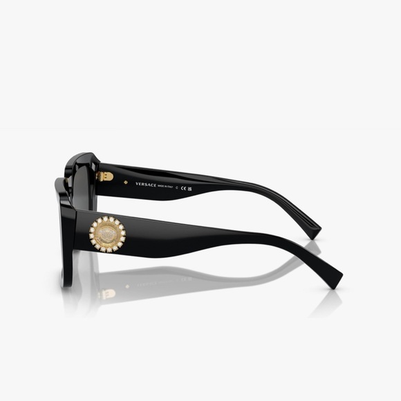 Versace Black Women’s Sunglasses, Model 4384-B - Picture 2 of 7